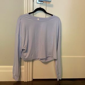 Lululemon cropped long sleeve